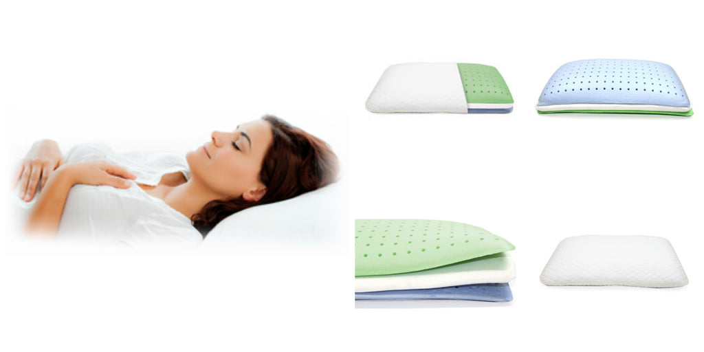 Biosense memory foam pillow top