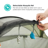 bbluv - Nidö 2 in 1 Travel Bed & Play Tent