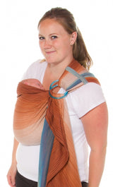 Chimparoo Ring Sling Baby Carrier in Aquaterra