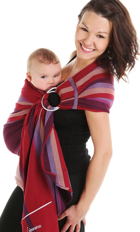 Chimparoo Ring Sling Baby Carrier in Juliet