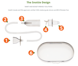 Snottie Nasal Aspirator with Free Compact Case
