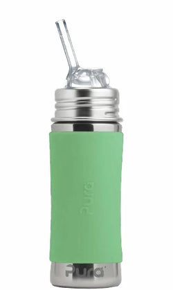 Biberons Pura 325 ml/11 oz avec paille (Lot de 3)