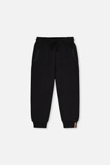 Fleece Sweatpants With Pockets Black