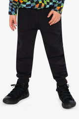 Fleece Sweatpants With Pockets Black