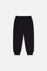 Fleece Sweatpants With Pockets Black