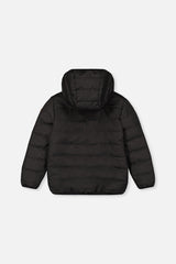 Insulating Quilted Mid-Season Jacket Black