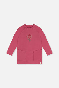 Tunique violet-rosé