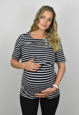 Jenny Short Sleeve Nursing Tee Shirt
