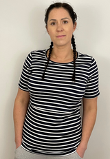 Jenny Short Sleeve Nursing Tee Shirt