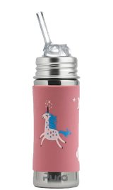 Biberons Pura 325 ml/11 oz avec paille (Lot de 3)