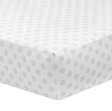 Liz and Roo Crib Sheets (2-pack) Gray Chelsea