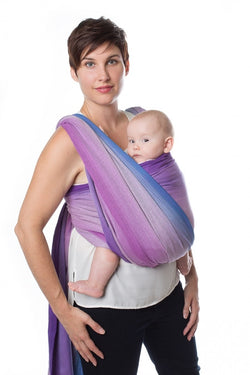 Chimparoo Woven Wrap Baby Carrier in Amethyst