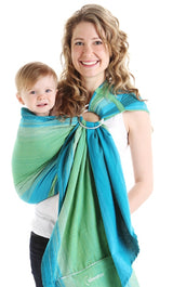 Chimparoo Ring Sling Baby Carrier in Lime