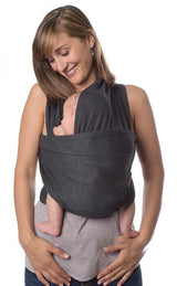 Chimparoo Stretchy Baby Wrap in Grey