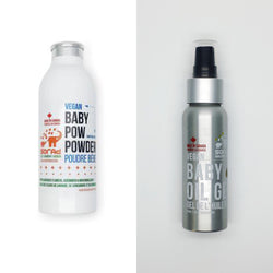 SoRad Natural Body Care - Baby Oil and Powder Set