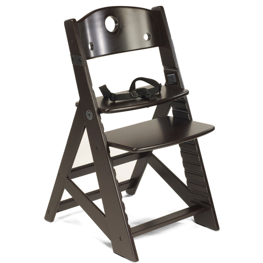 KEEKAROO Height Right Kids Chair (with 3-point harness) in Espresso