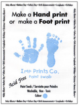 Imp Prints in Blue