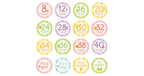 Pearhead Pregnancy Belly Stickers