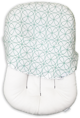 Snuggle Me Organic - patented Sensory Lounger for Baby with Infinity Cover
