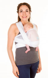 Chimparoo Wrap Air-O Baby Carrier in White
