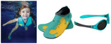 bbluv Beach & Water Ready package (Swim West + Water Shoes + Sunglasses) in AQUA