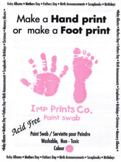 IMP Prints Paint Swabs in Pink