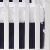 Liz and Roo Crib Sheets (2-pack) White Egyptian Cotton